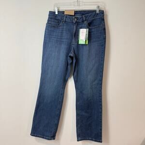 L.L.Bean Women's Beanboot Bootcut Favorite Fit Jeans 12 Reg NEW Blue Denim